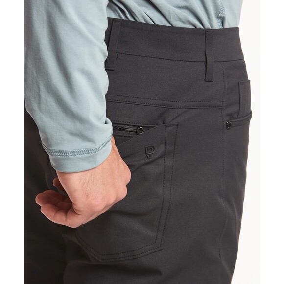 Public Rec Men's Workday Pant Straight, Black, Size 42/28 - Picture 5 of 12